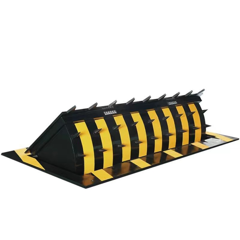 Shallow Mounted Hydraulic Road Blocker