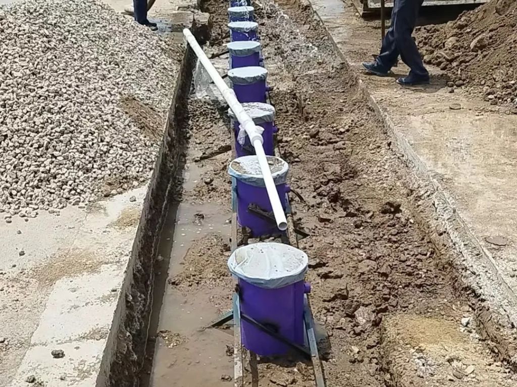 Backfilling and Pouring Concrete