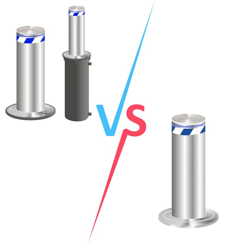 What is the Difference Between Automatic Bollards and Regular Bollards?