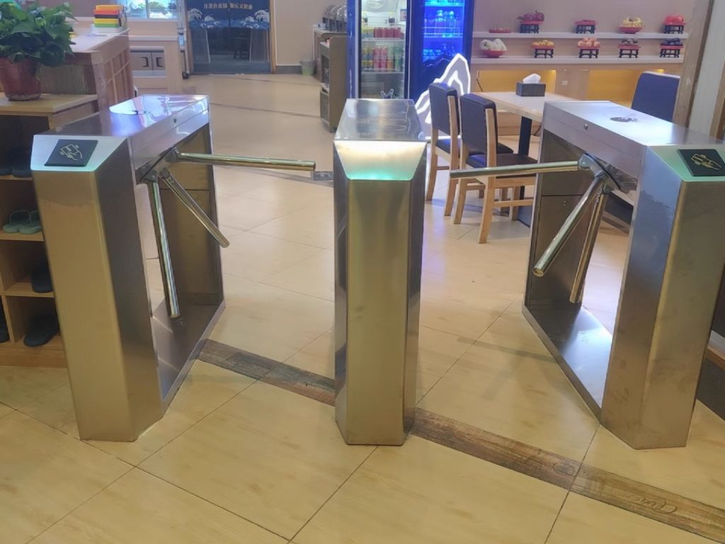 Amusement Park Tripod Turnstile